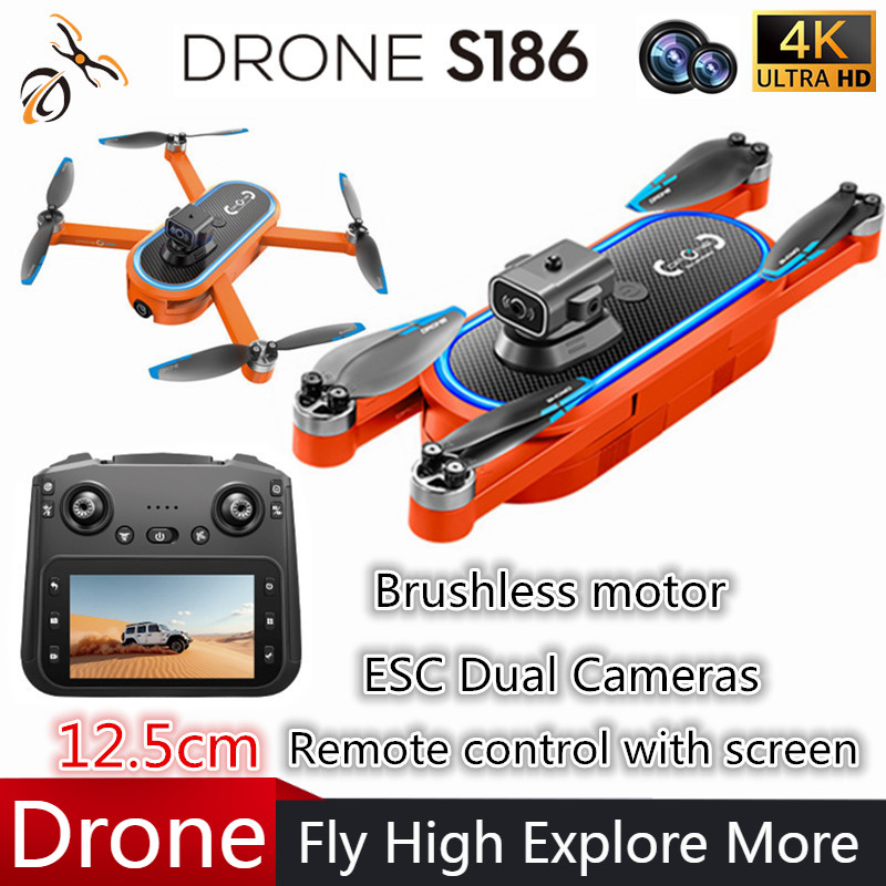 Drone Rc Gps - 2025 S186 Drone Professionele 4K HD