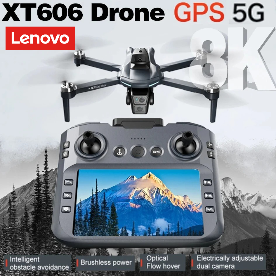 Drone App Rc Fpv - Lenovo XT606 Drone Professionele 8K HD