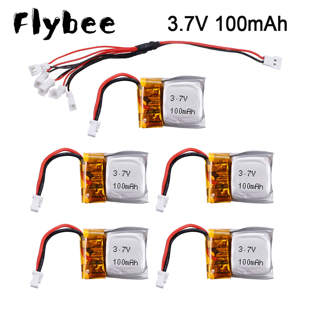 Drone Keh Rc K11 Turbo - 3.7V 100Mah Li-Po Batterij 1.25Mm Stekker