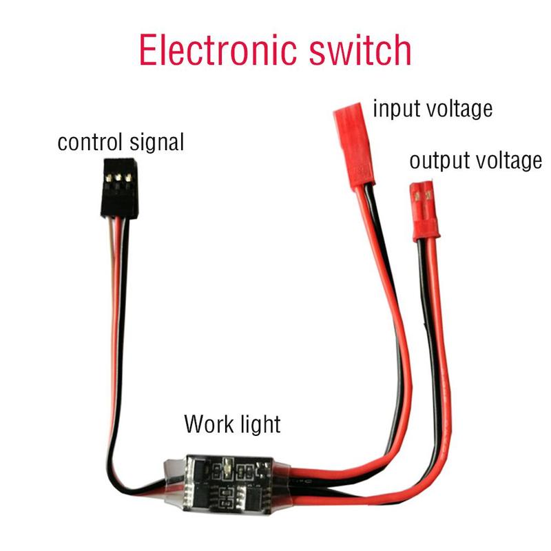 Drone Switch Rc - 2-20A Hoge Stroom Afstandsbediening Elektronische Schakelaar