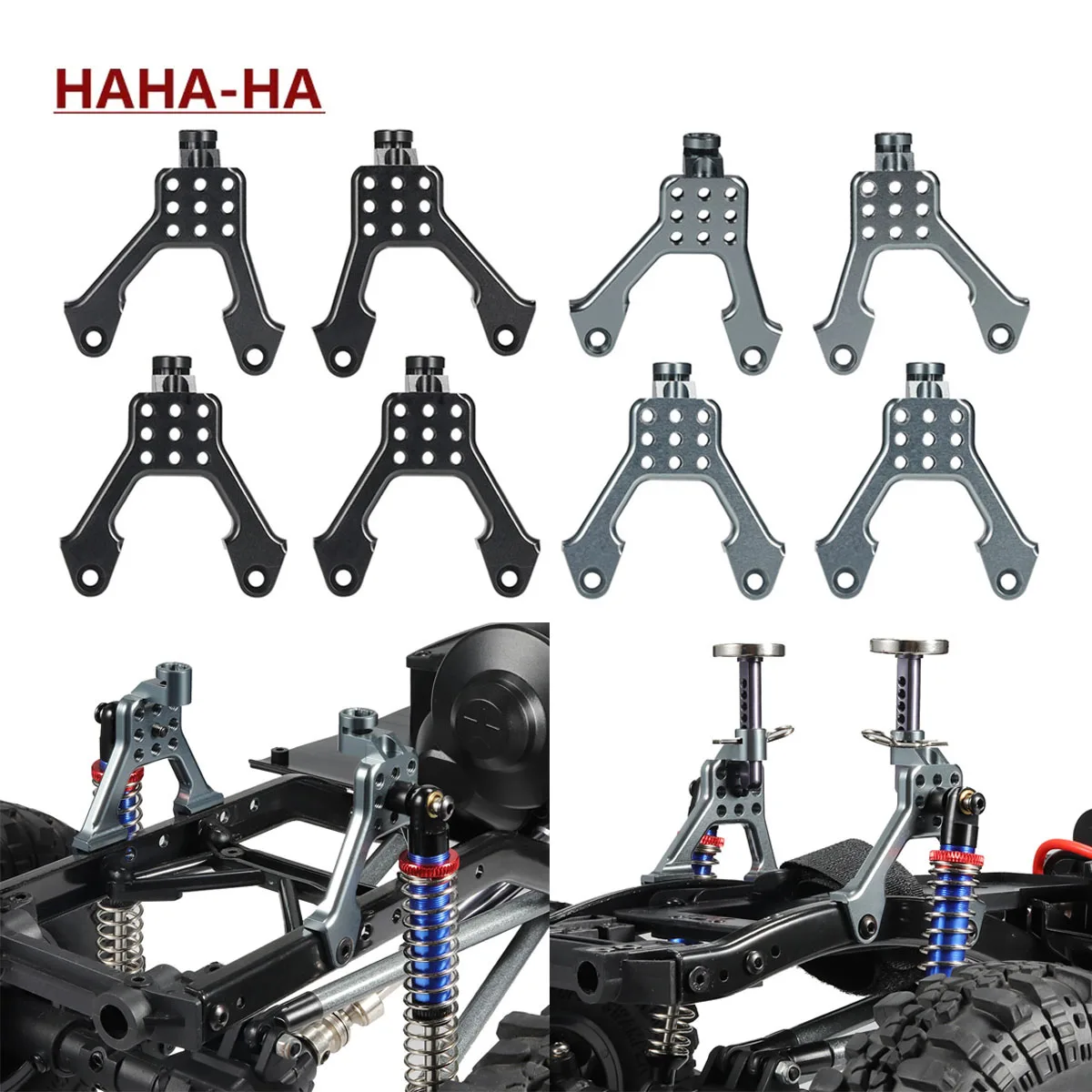 Rc Suspension Arm - 4 Stuks Aluminium Voor Achterste Schokdemper