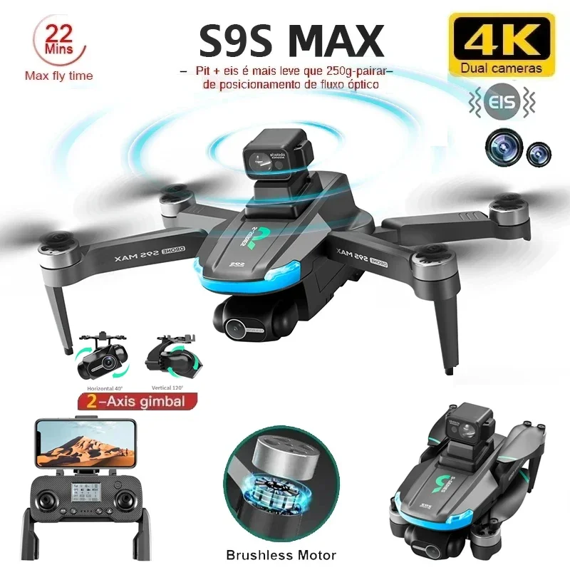 Drone Rc Gps - NIEUWE S9S MAX MINI Drone 4K