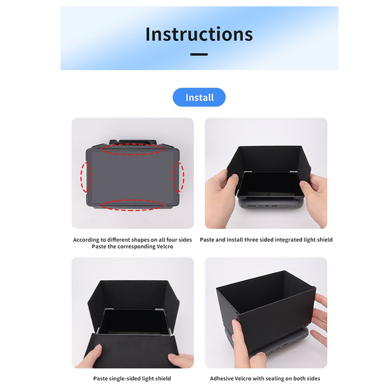 Drone Rc Controller Cover - CJSD-Voor DJI Mavic 4 Pro Zonnekap
