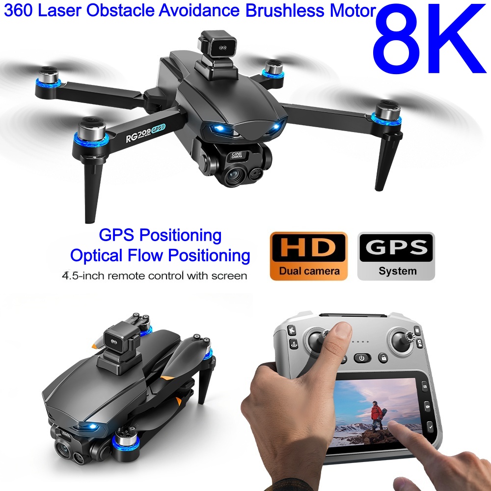 Drone Rc Gps - NIEUWE 8K Drone Met HD Camera