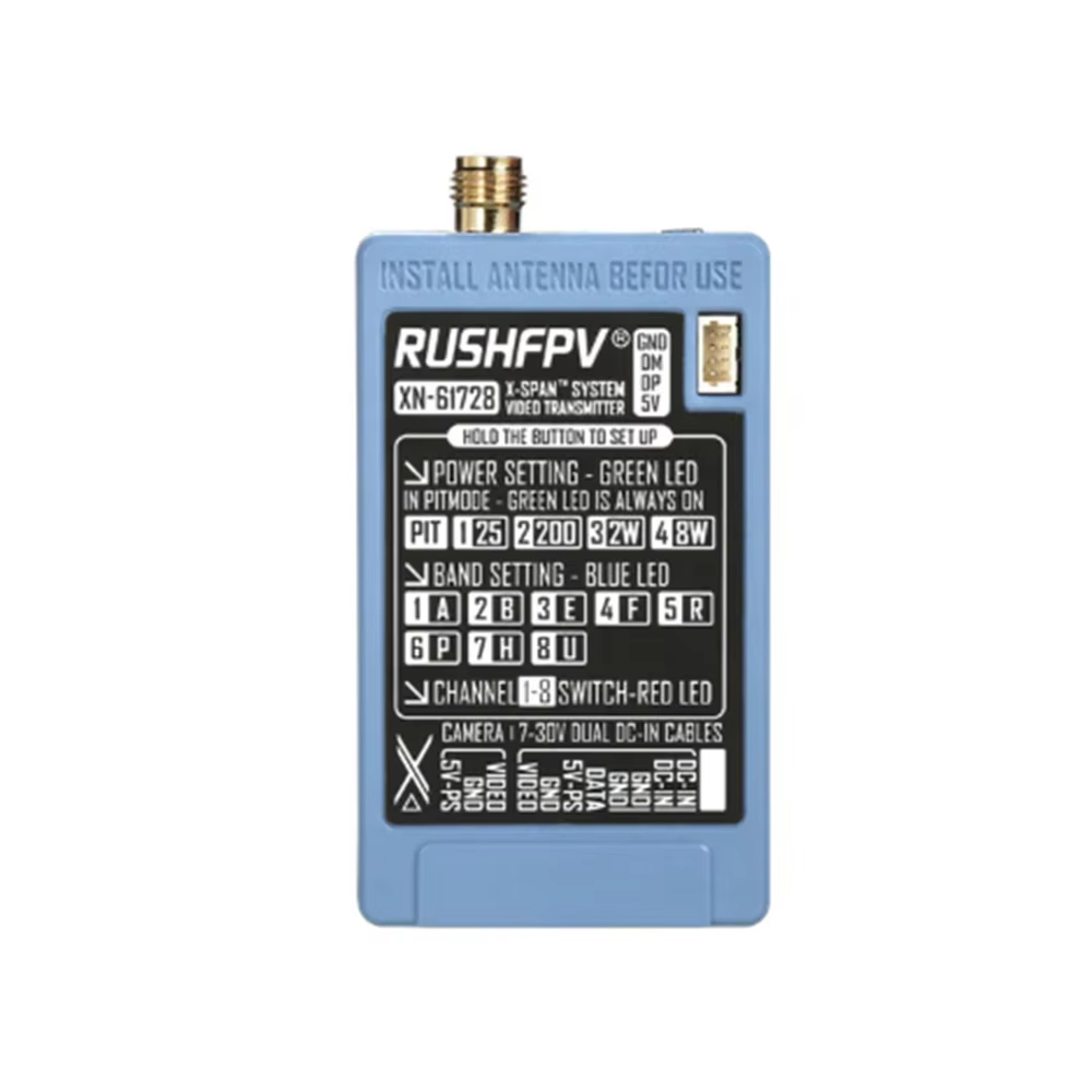 RUSHFPV 6.1‑7.2G 8W X61728 VTX - Drone Rc Controller And Receiver recensie en prijs