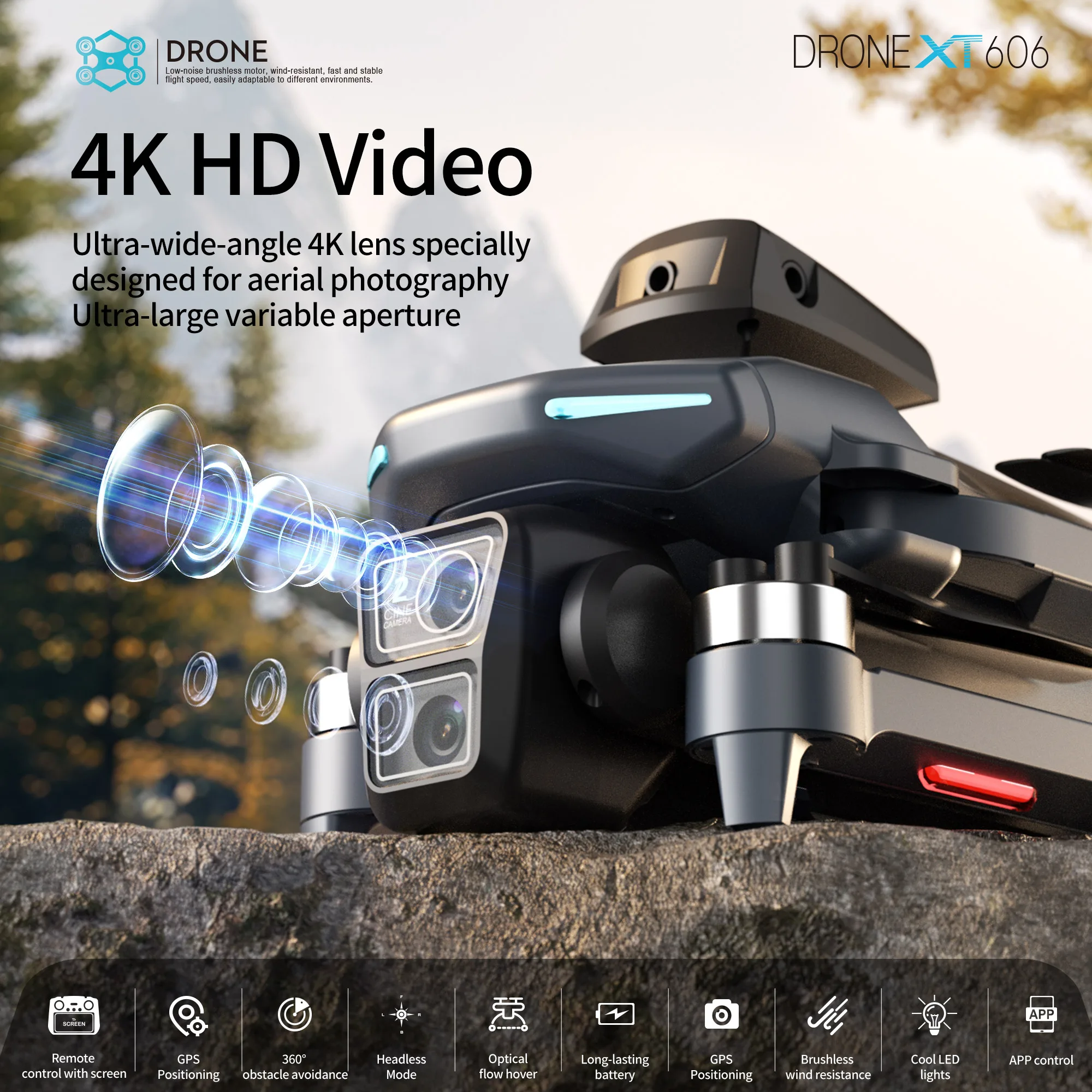 Lenovo XT606 Drone Professione - Drone App Rc Fpv recensie en prijs