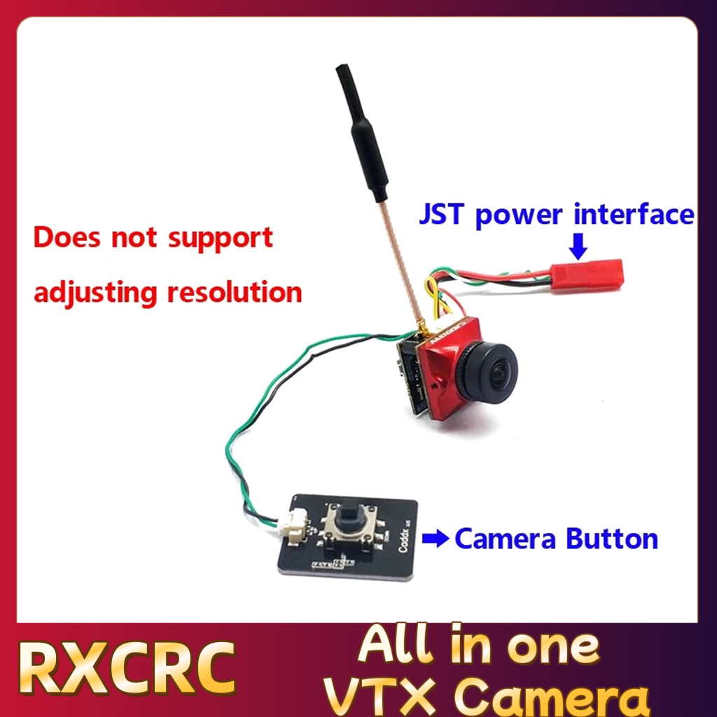 RXCRC 5.8G Module zender 400 m - Caddx Fpv Camera recensie en prijs