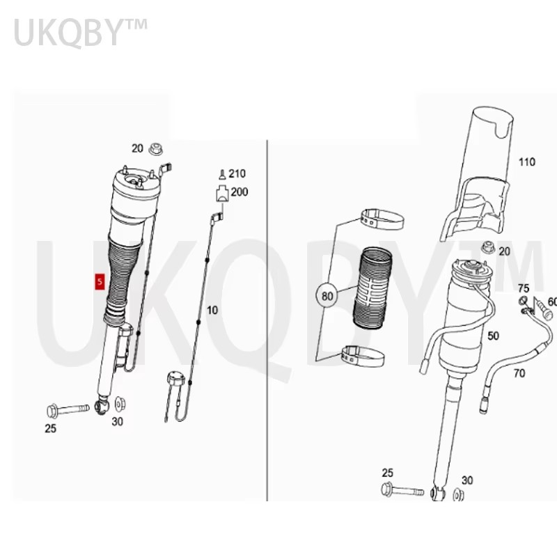 A2213205613 A2213205513 Draags - Rc Suspension Arm recensie en prijs
