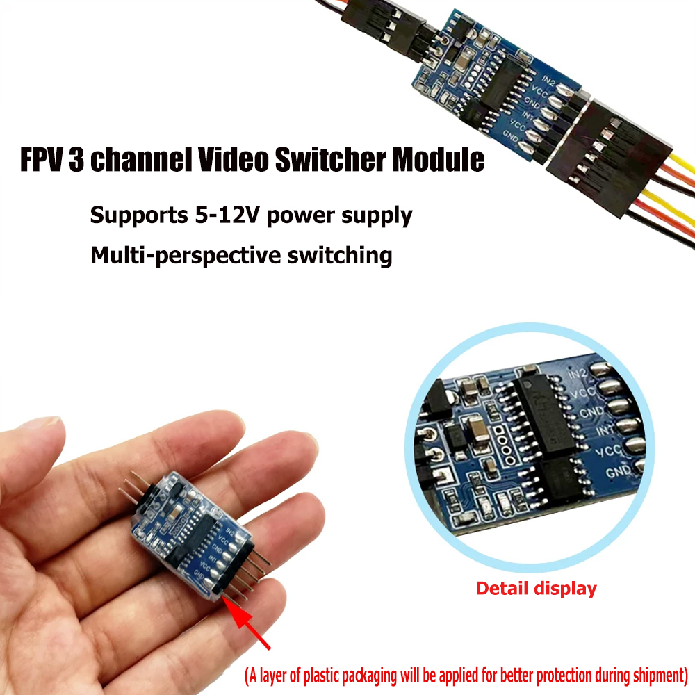 5.8G 3 Kanaals Video Switcher  - Drone Switch Rc recensie en prijs