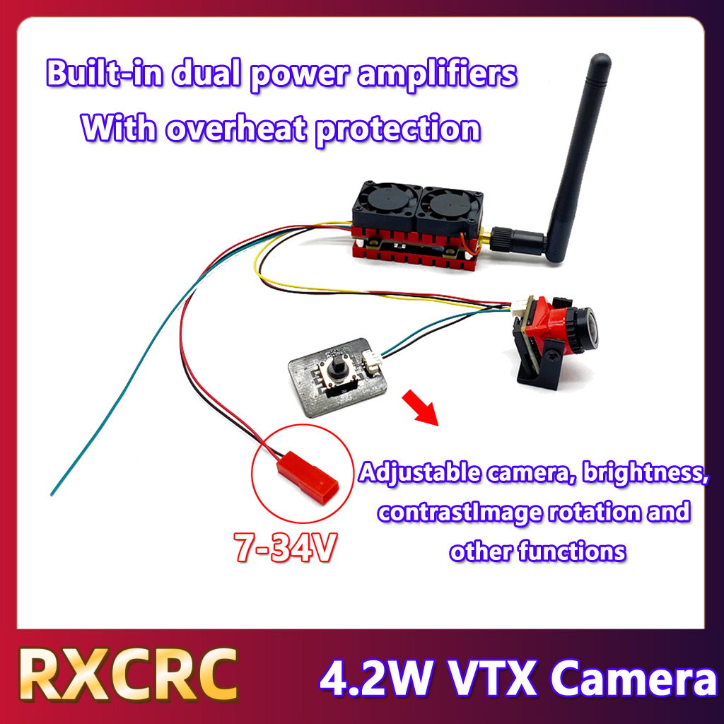 RXCRC 5.8G 48CH 4.2W High Powe - Drone Rc Controller And Receiver recensie en prijs