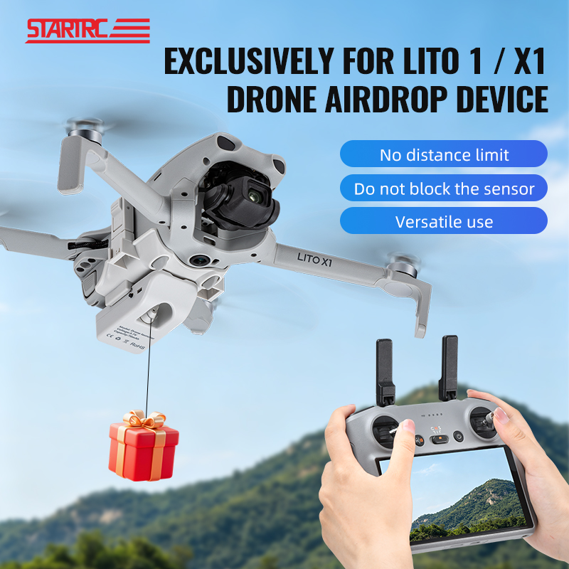 12KM Airdrop-systeem voor DJI  - Drone Dji Rc N1 recensie en prijs