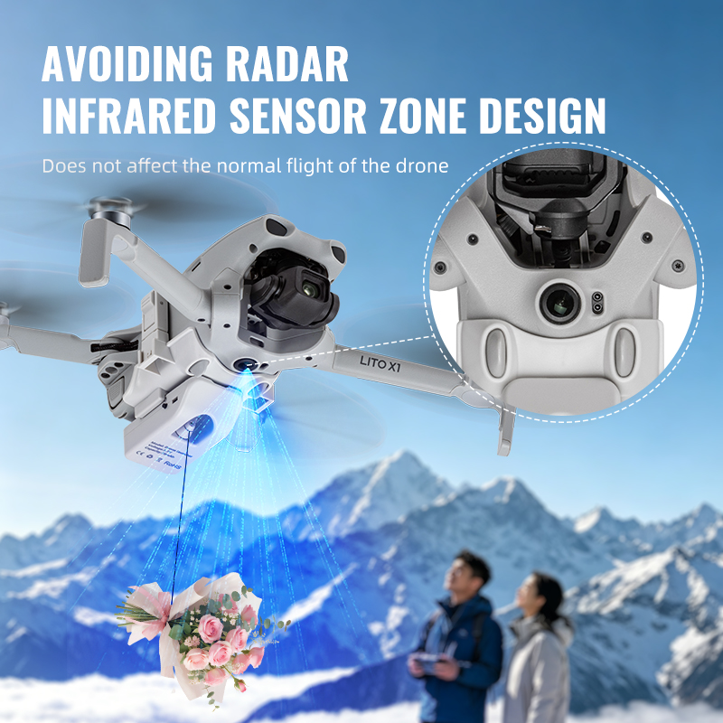 12KM Airdrop-systeem voor DJI  - Drone Dji Rc N1 recensie en prijs