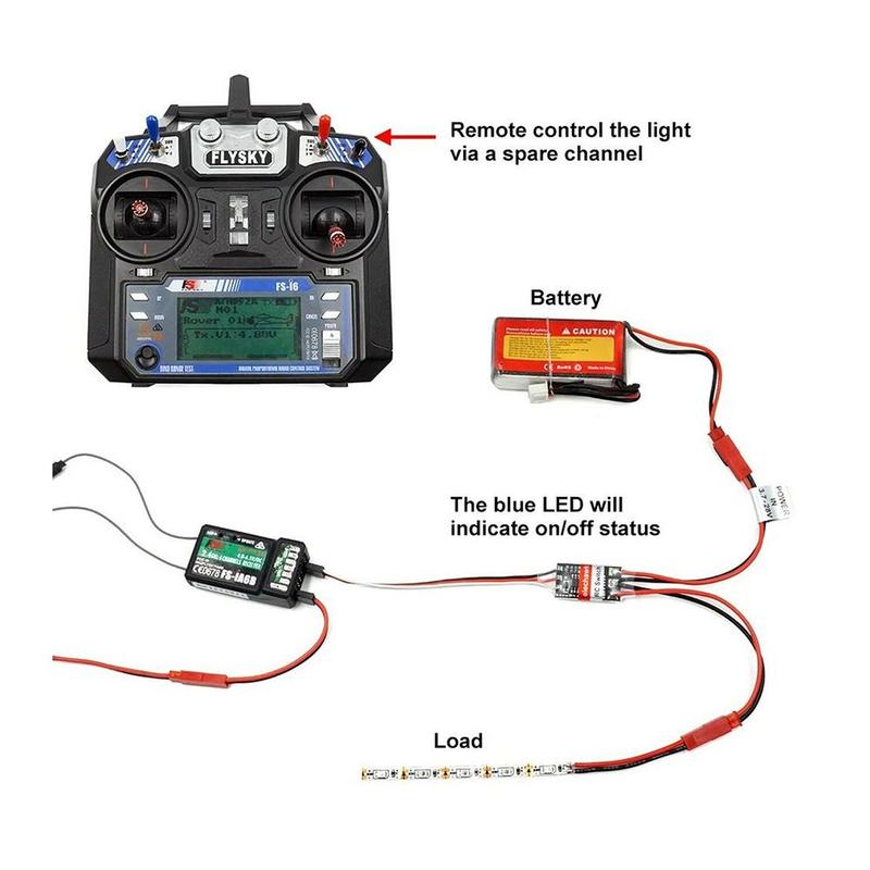 2-20A Hoge Stroom Afstandsbedi - Drone Switch Rc recensie en prijs