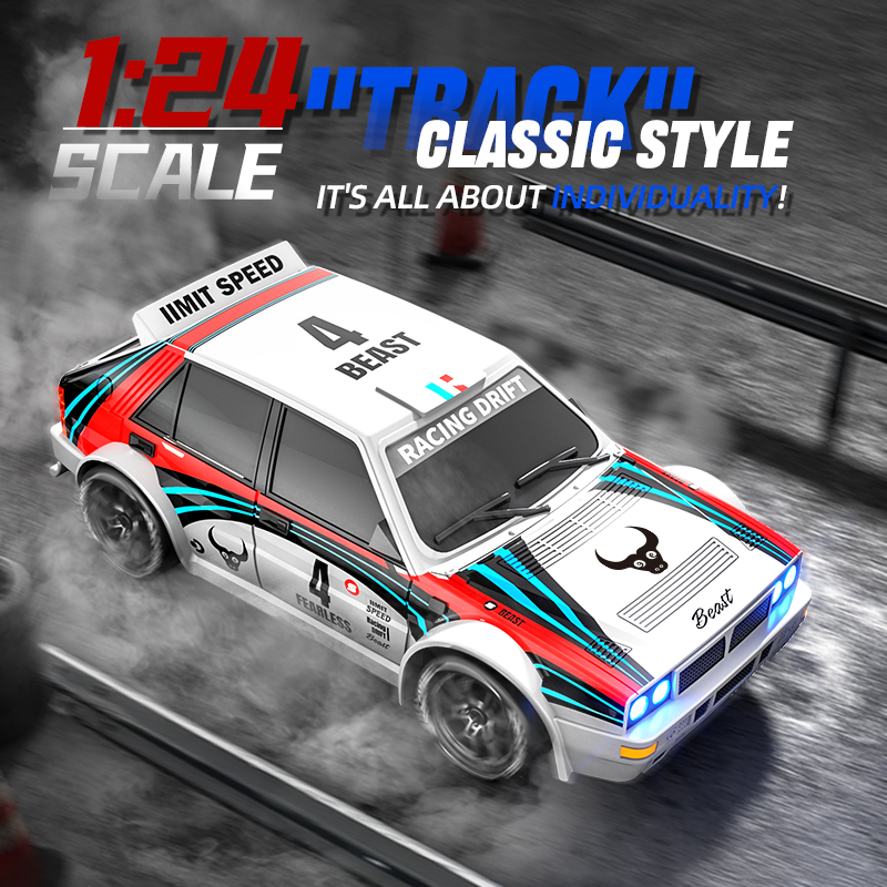 Nieuwe 4WD RC Auto 1:24 Schaal - Rc Drift Car Kit recensie en prijs