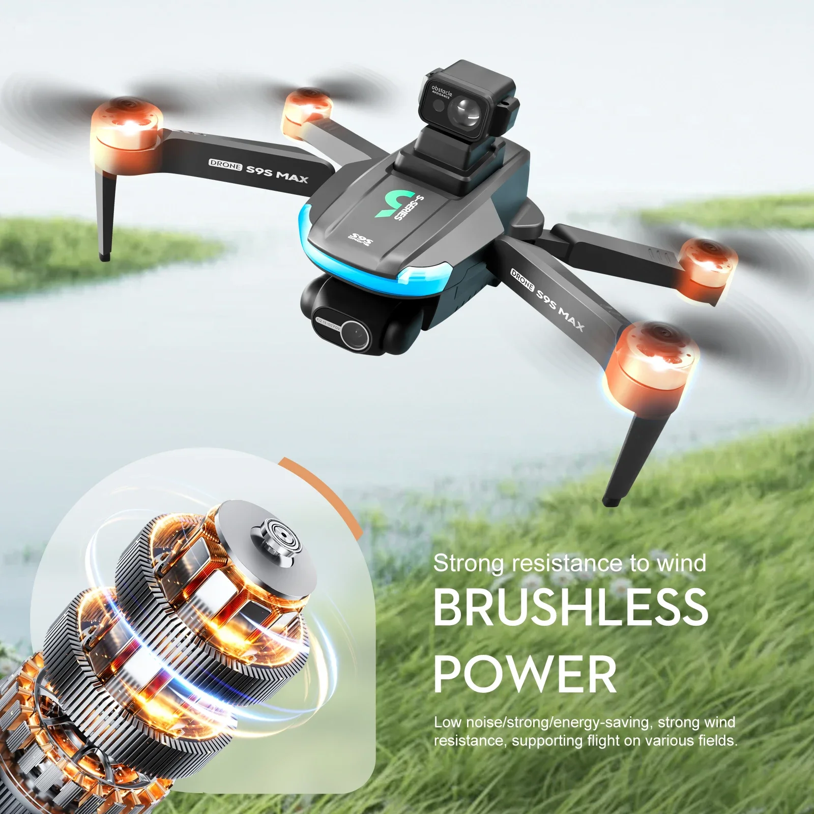 NIEUWE S9S MAX MINI Drone 4K 2 - Drone Rc Gps recensie en prijs