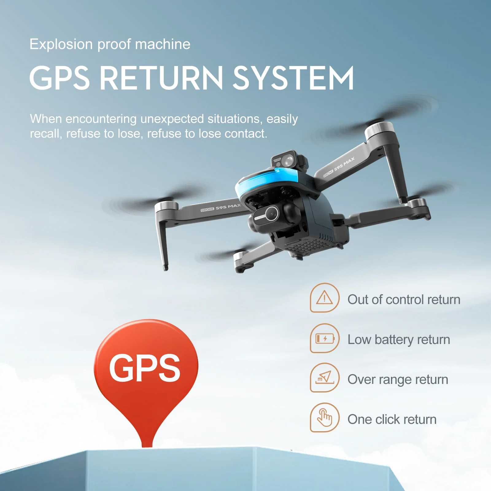 NIEUWE S9S MAX MINI Drone 4K 2 - Drone Rc Gps recensie en prijs