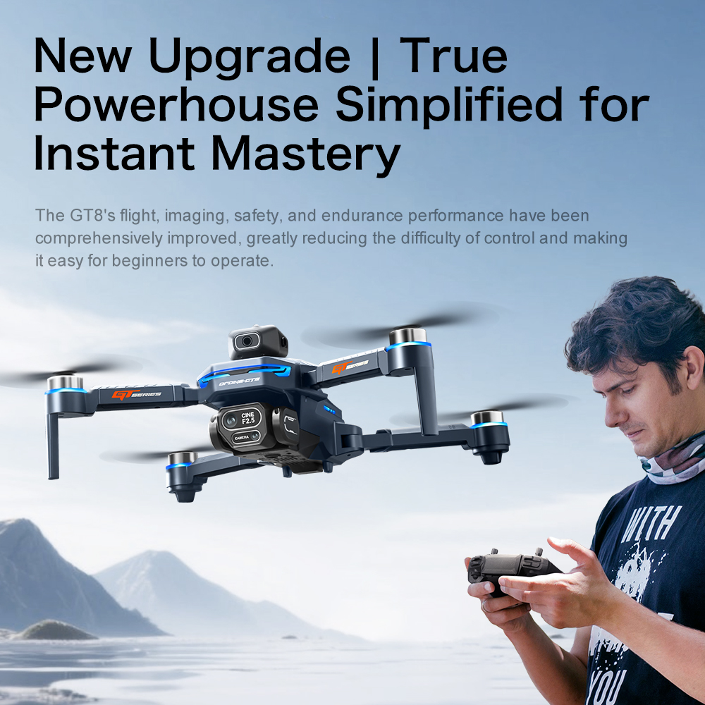 Lenovo GT8 Drone 8K Profession - Drone App Rc Fpv recensie en prijs