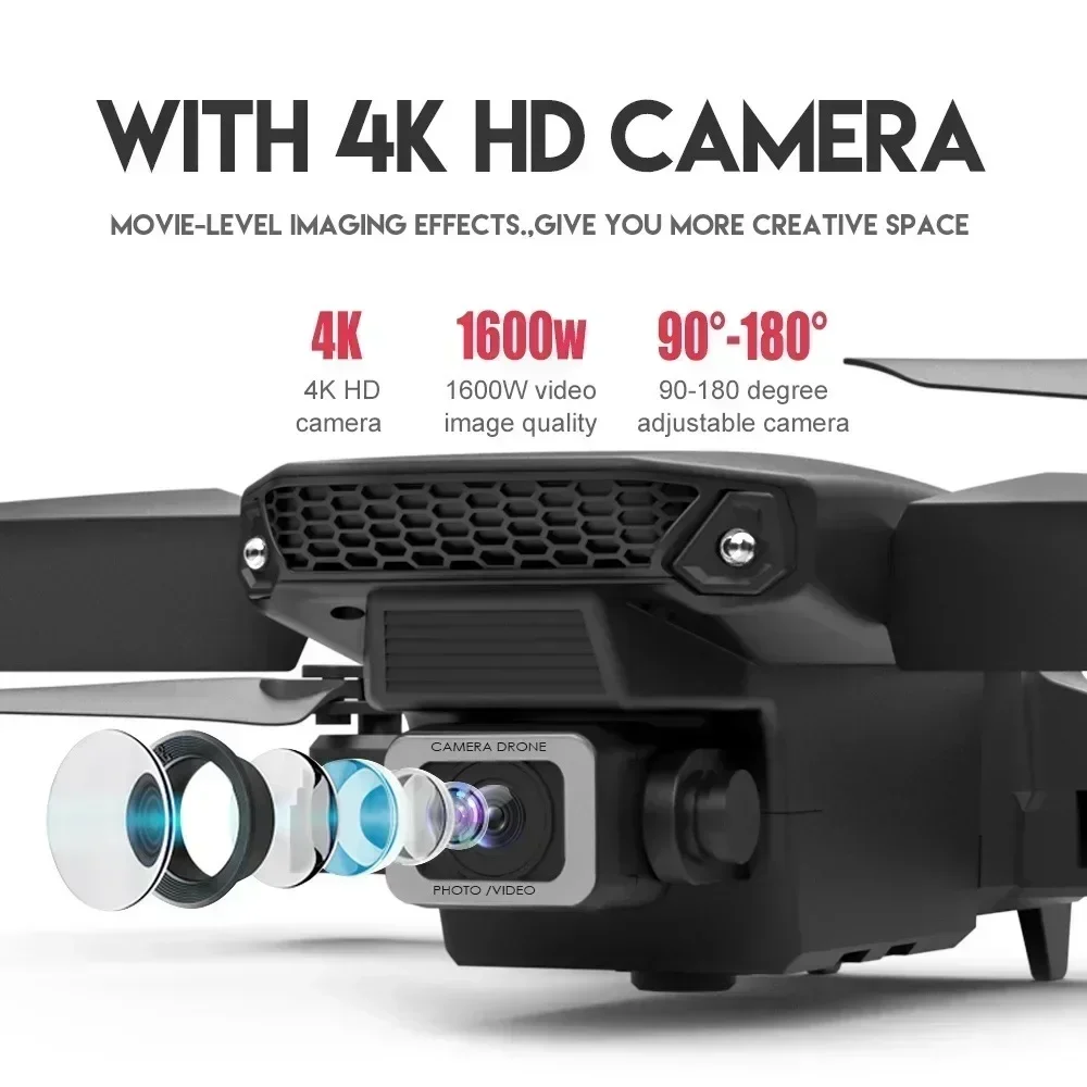 E88 Pro WIFI FPV Drone Grootho - Drone App Rc Fpv recensie en prijs