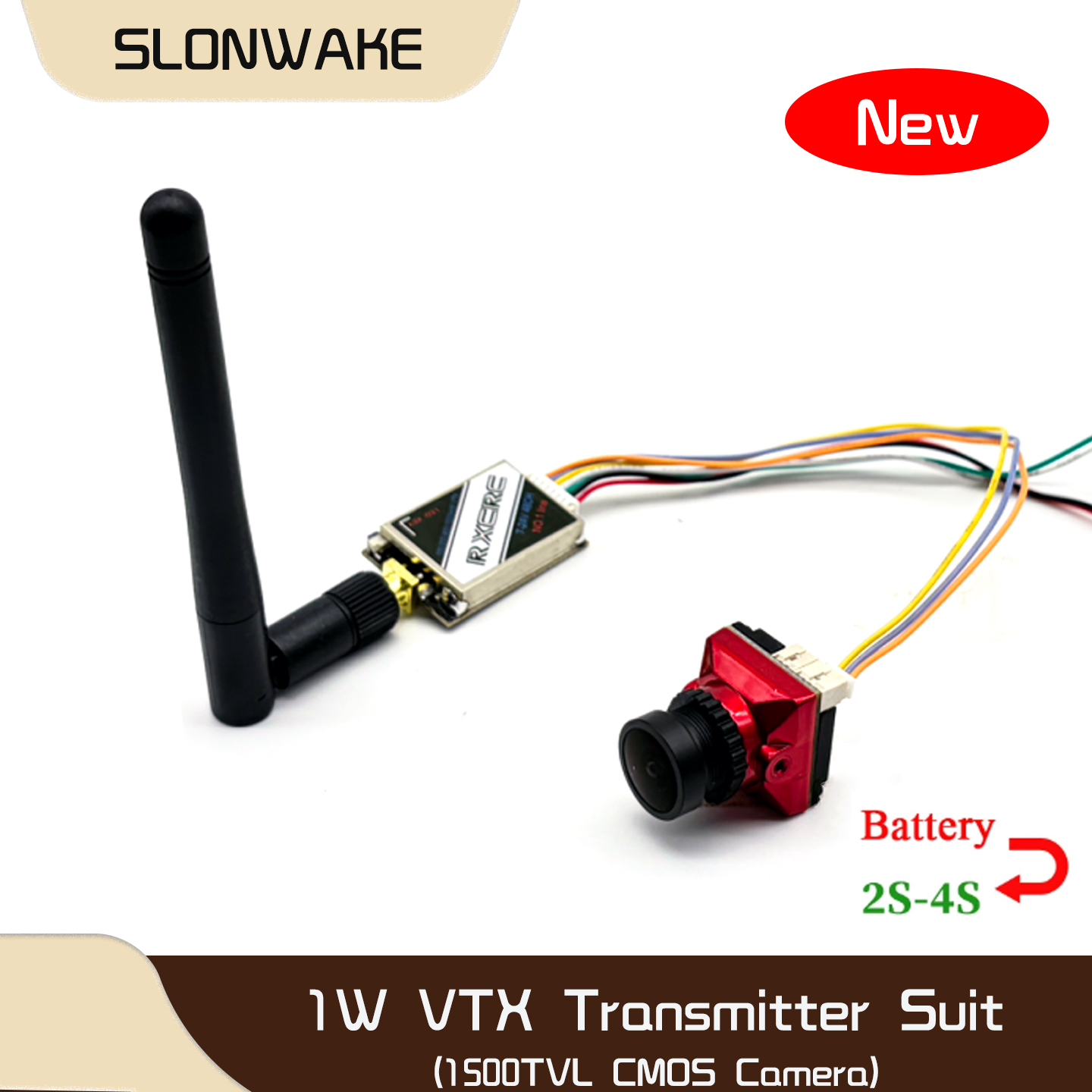 SLONWAKE 5.8G 48CH 1W VTX 100/ - Drone Rc Controller And Receiver recensie en prijs