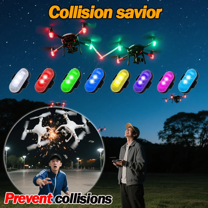 LED-vliegtuigen stroboscooplic - Drone Aircraft Jjrc recensie en prijs
