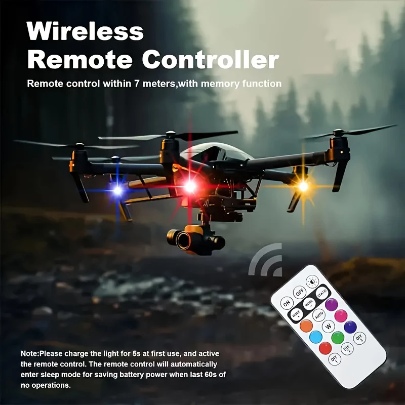 LED-vliegtuigen stroboscooplic - Drone Aircraft Jjrc recensie en prijs