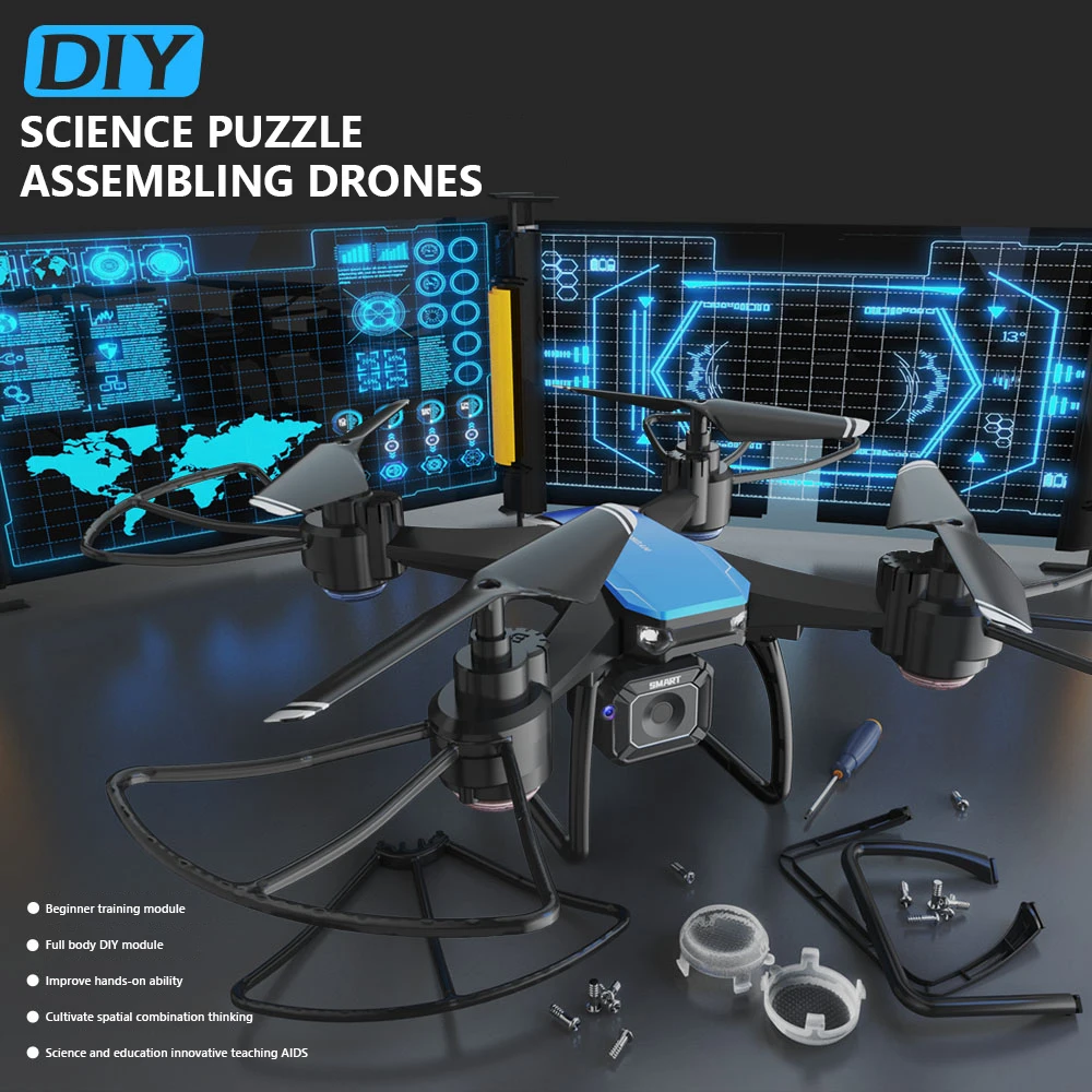 JJRC H108 RC Drone DIY Montage - Drone Aircraft Jjrc recensie en prijs