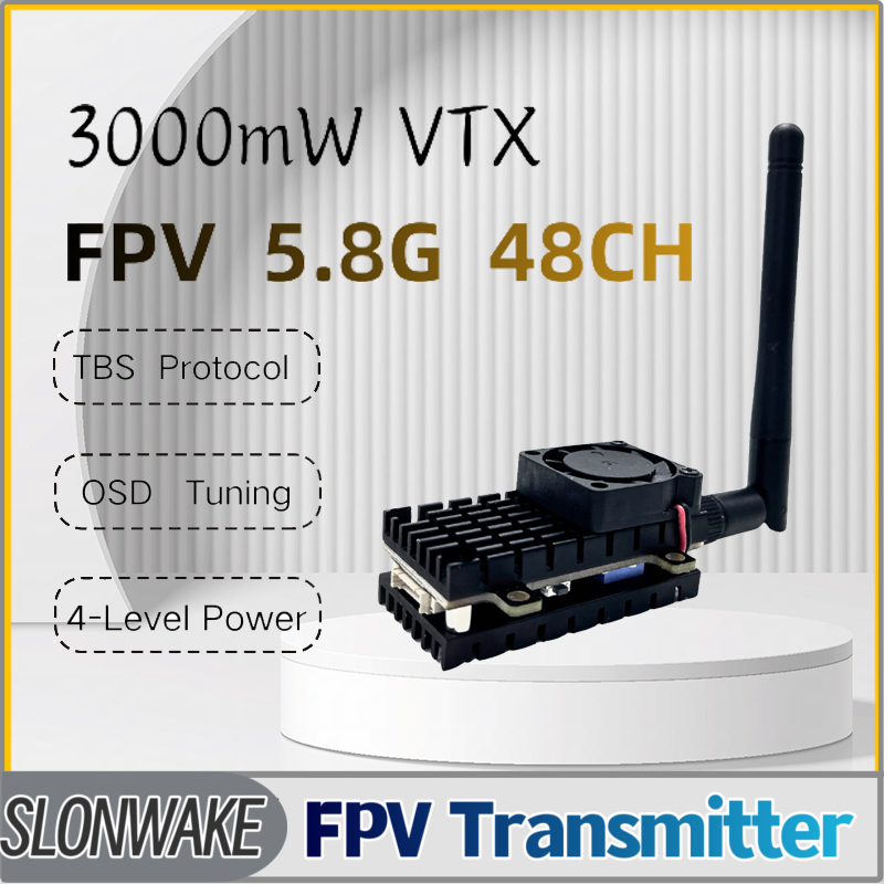 SLONWAKE 5.8G 3000mW Simulatie - Drone Rc Controller And Receiver recensie en prijs
