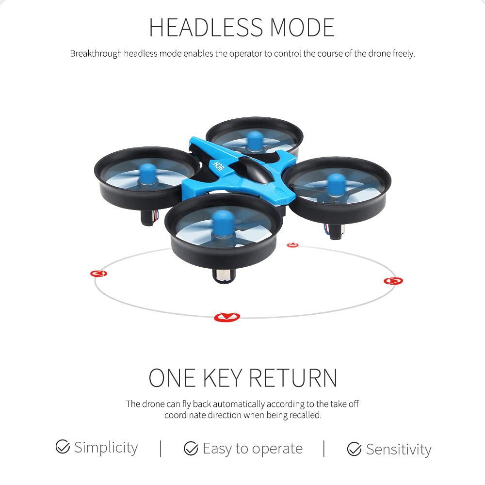 JJRC H36 Mini afstandsbedienin - Drone Aircraft Jjrc recensie en prijs