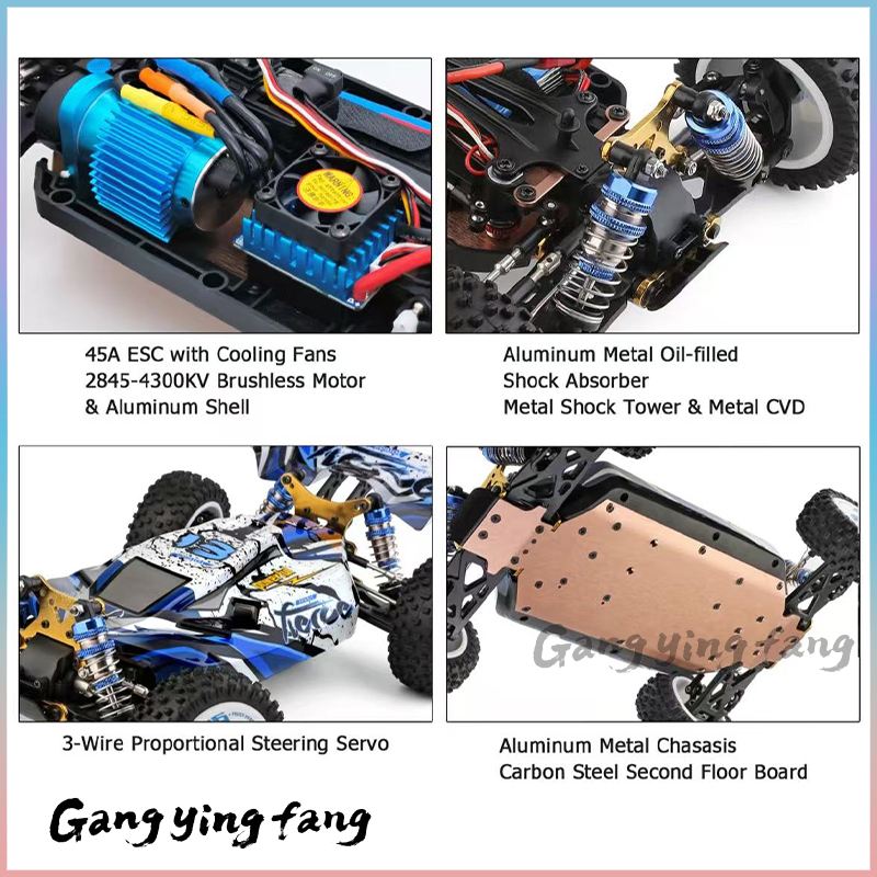 1/12 124017 Wltoys-V8 2.4G Rac - Rc Drift Car Kit recensie en prijs